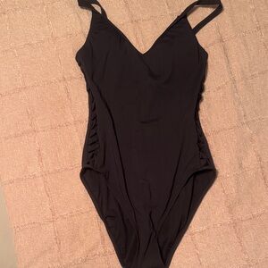 Bleu Rod Beattie Elegant Black Swimsuit